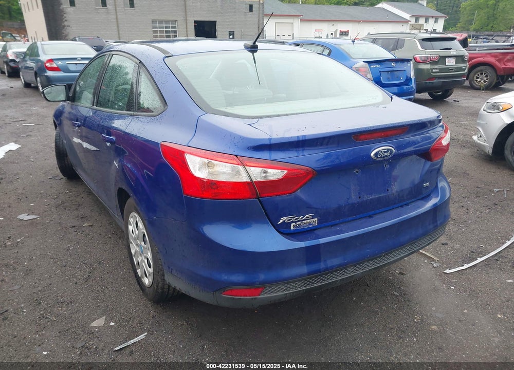 2012 FORD FOCUS VIN: 1FAHP3F23CL345654