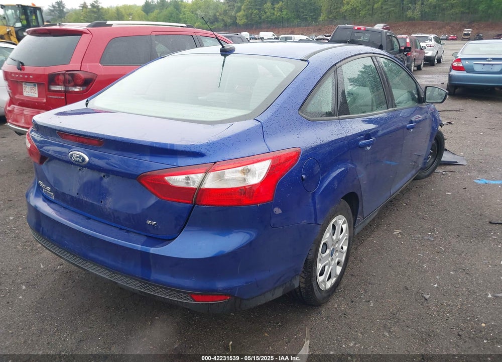 2012 FORD FOCUS VIN: 1FAHP3F23CL345654