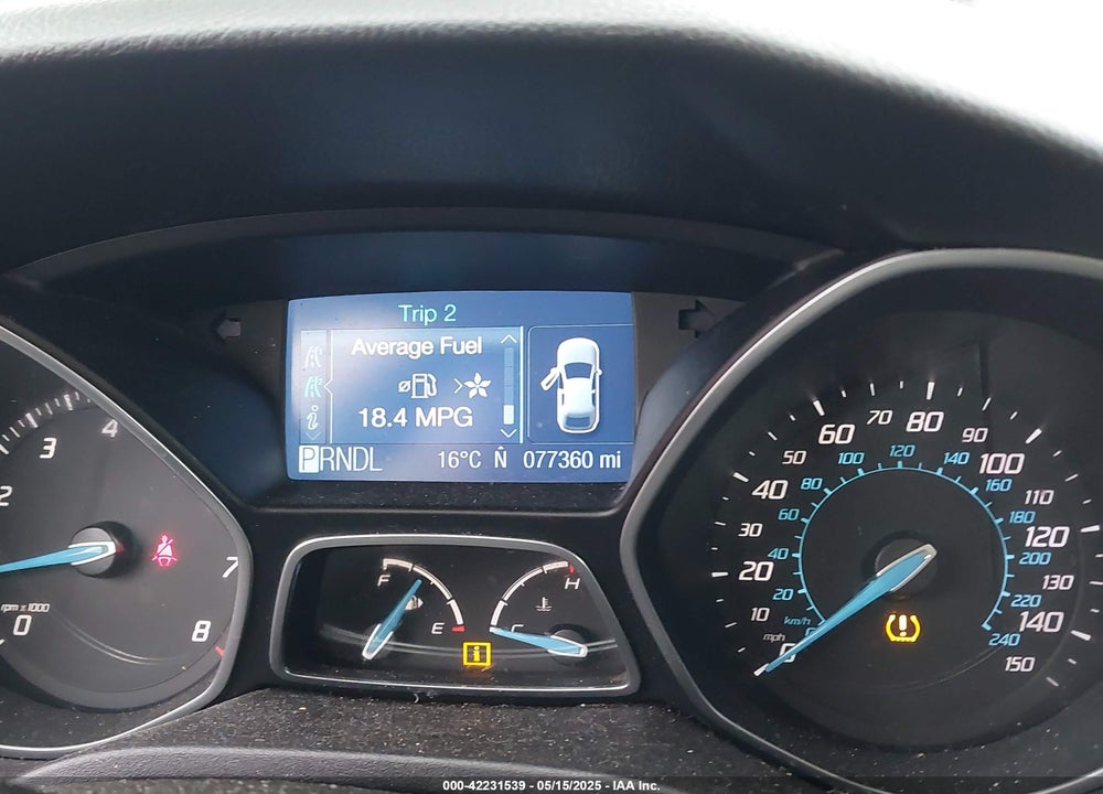 2012 FORD FOCUS VIN: 1FAHP3F23CL345654
