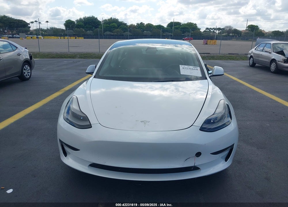2022 TESLA MODEL 3 REAR-WHEEL DRIVE VIN: 5YJ3E1EA2NF332648