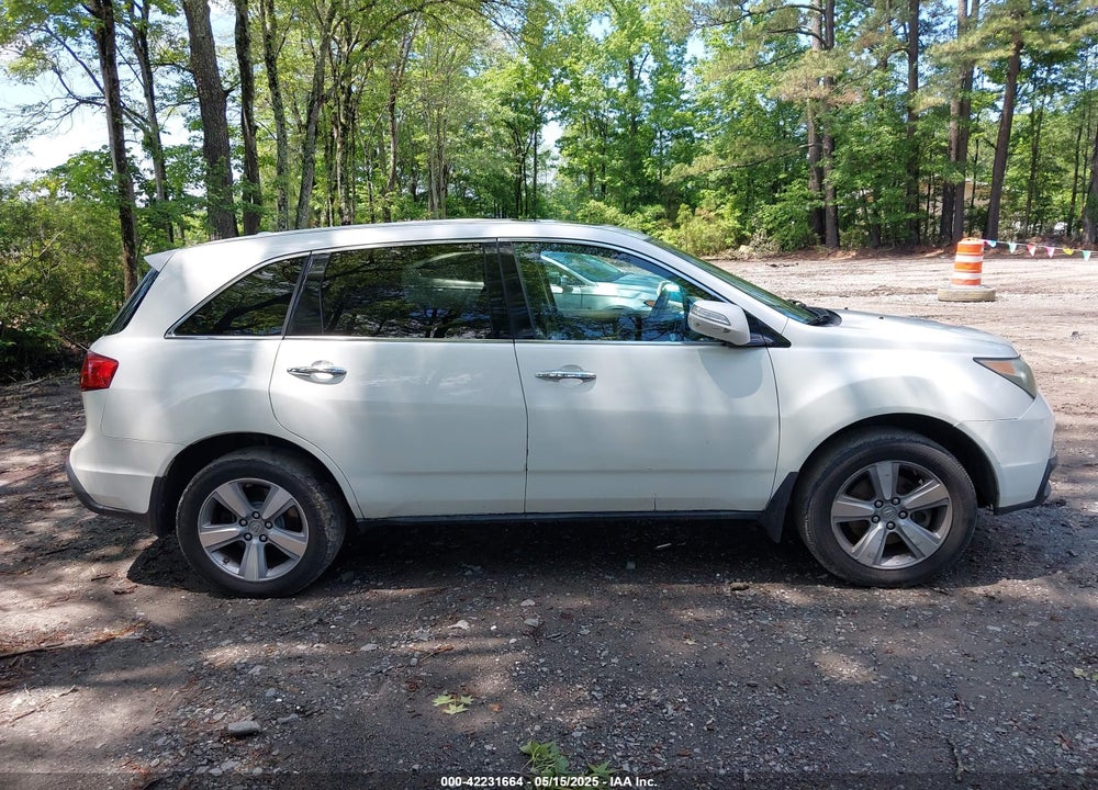 2011 ACURA MDX VIN: 2HNYD2H61BH529655