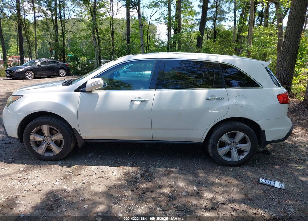 2011 ACURA MDX VIN: 2HNYD2H61BH529655