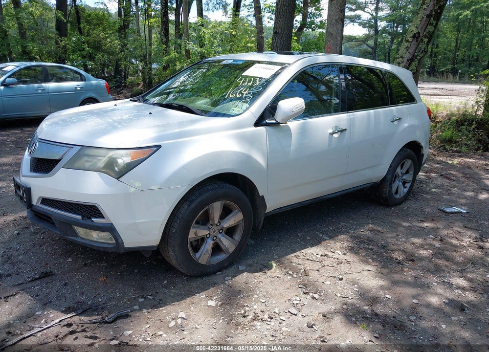 2011 ACURA MDX VIN: 2HNYD2H61BH529655