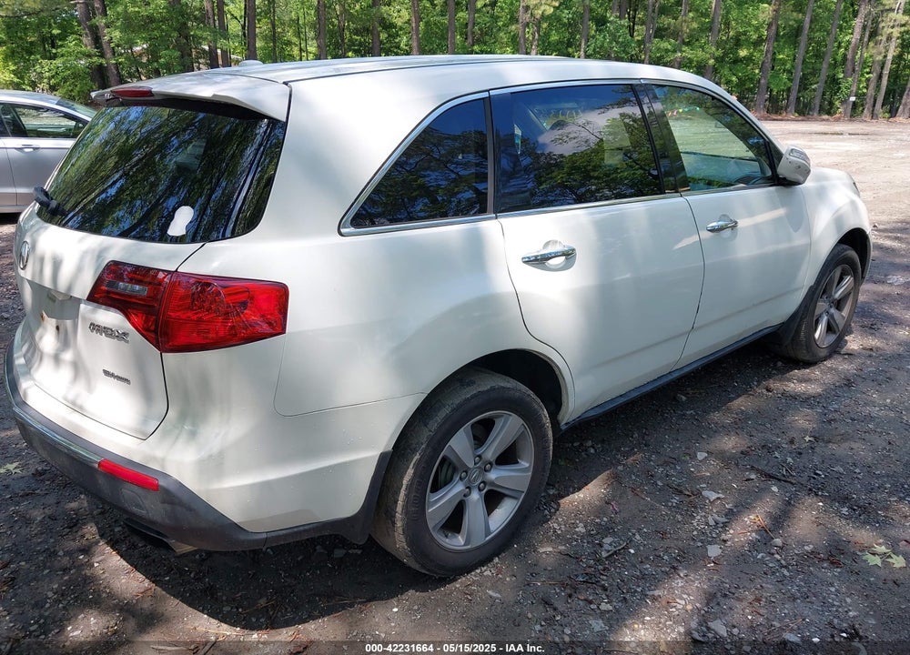 2011 ACURA MDX VIN: 2HNYD2H61BH529655