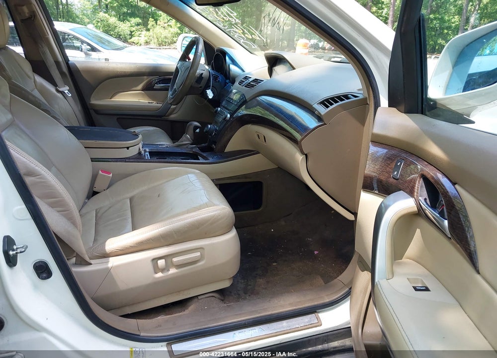 2011 ACURA MDX VIN: 2HNYD2H61BH529655