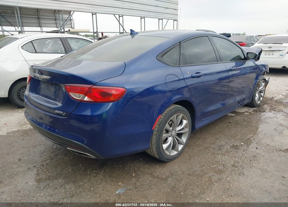 2015 CHRYSLER 200 S VIN: 1C3CCCBG8FN551860