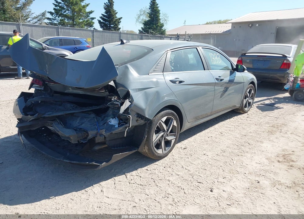 2022 HYUNDAI ELANTRA HYBRID LIMITED VIN: KMHLN4AJ4NU032121