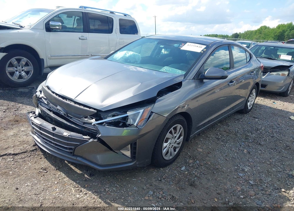 2019 HYUNDAI ELANTRA VIN: 5NPD74LF9KH410290