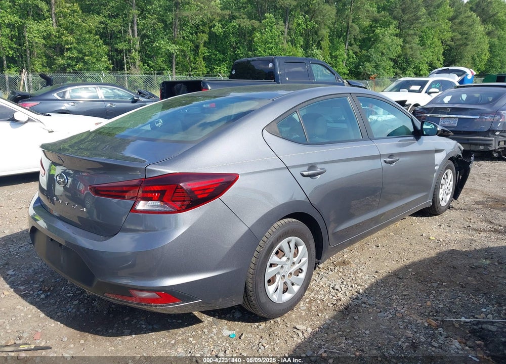2019 HYUNDAI ELANTRA VIN: 5NPD74LF9KH410290