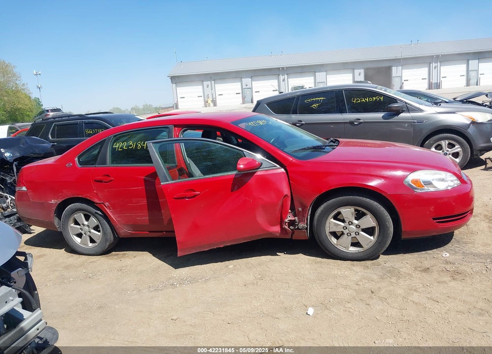 2008 CHEVROLET IMPALA LS VIN: 2G1WB58N281251063
