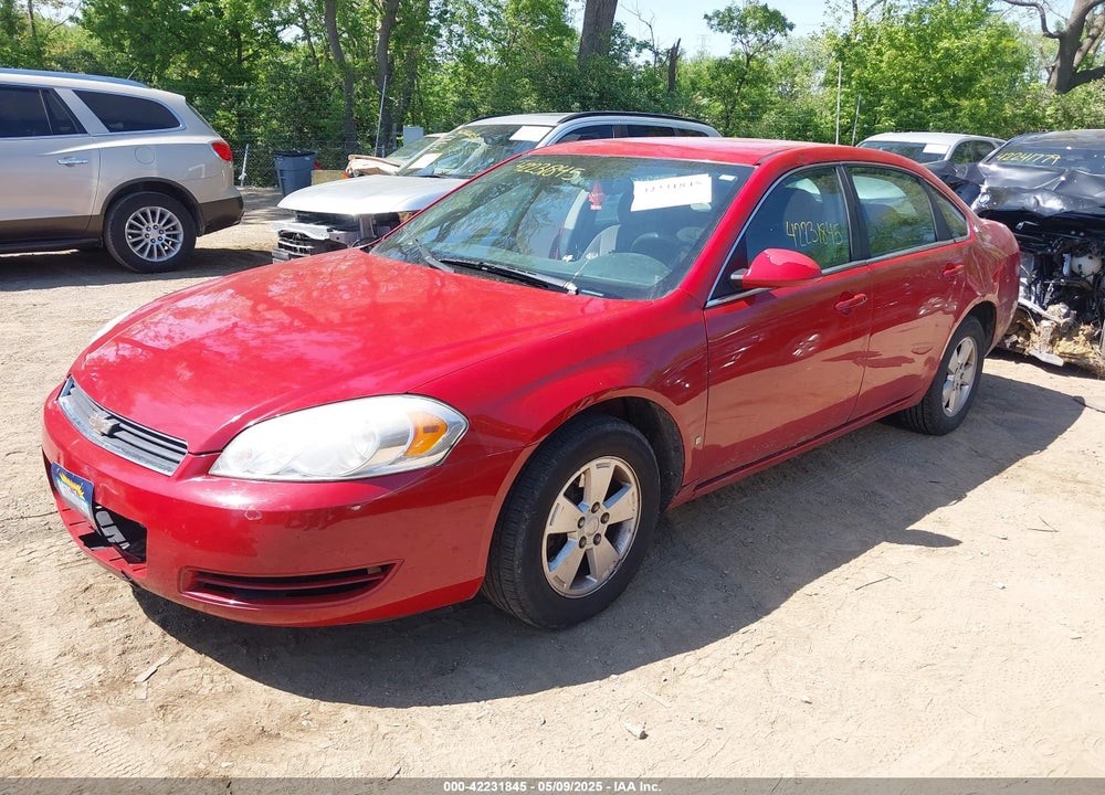 2008 CHEVROLET IMPALA LS VIN: 2G1WB58N281251063