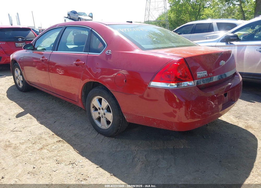 2008 CHEVROLET IMPALA LS VIN: 2G1WB58N281251063