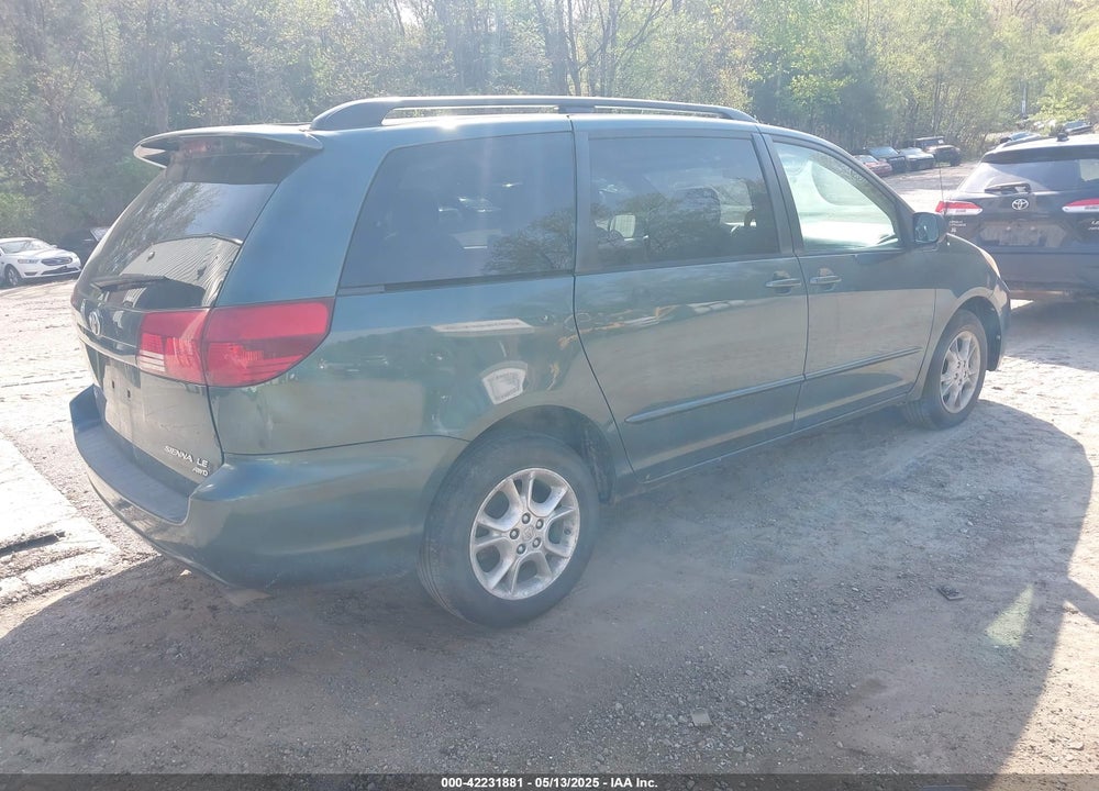 2005 TOYOTA SIENNA LE VIN: 5TDBA23CX5S043952