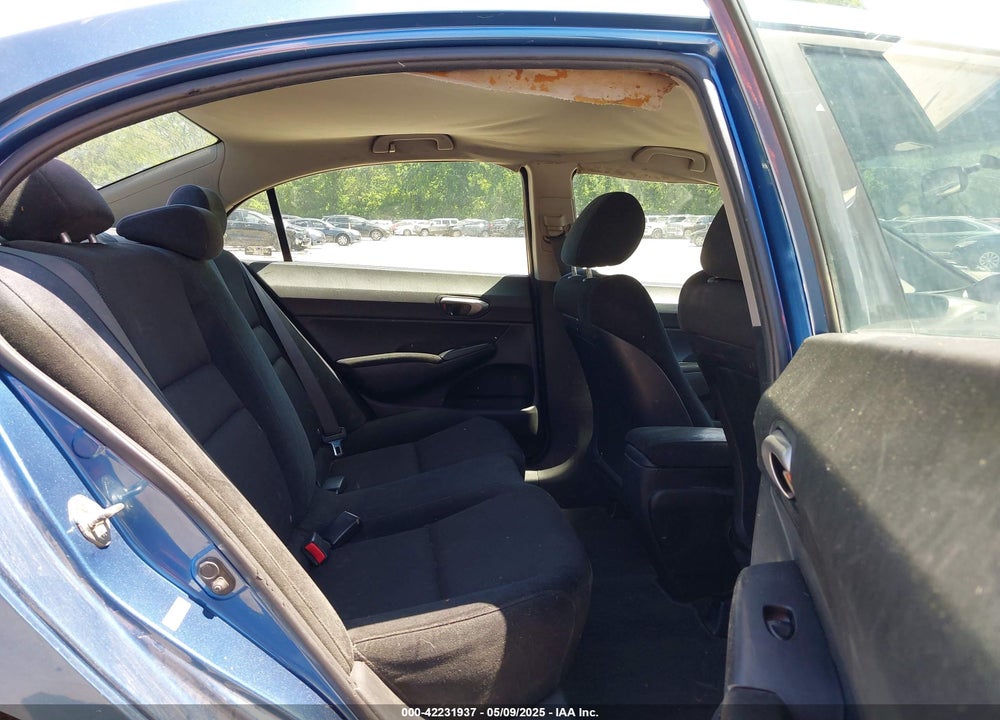 2009 HONDA CIVIC LX-S VIN: 19XFA16609E006121