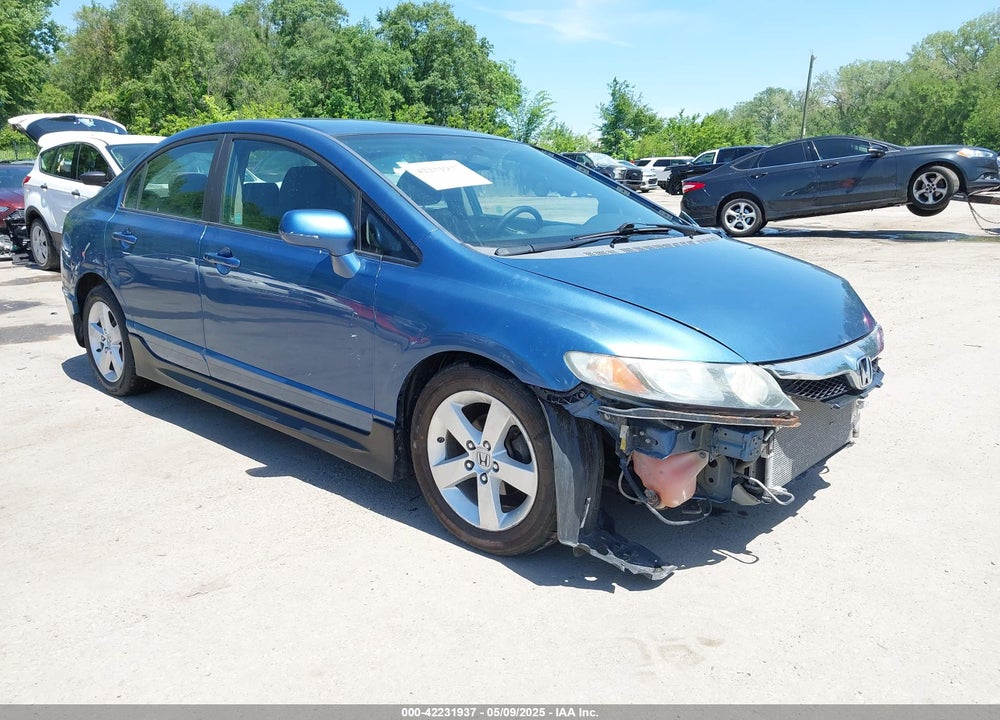 2009 HONDA CIVIC LX-S VIN: 19XFA16609E006121