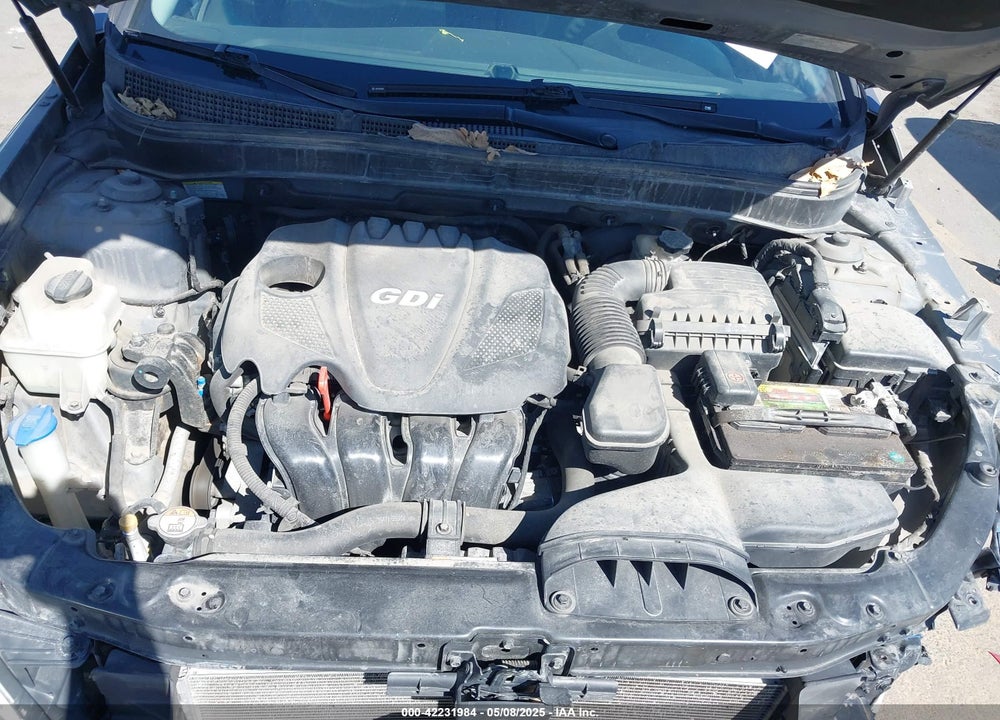 2013 HYUNDAI SONATA VIN: 5NPEB4AC7DH587645