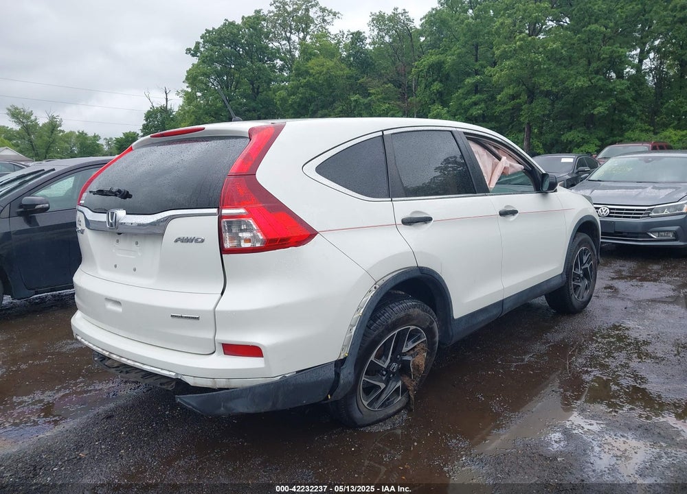 2016 HONDA CR-V VIN: 5J6RM4H42GL101523