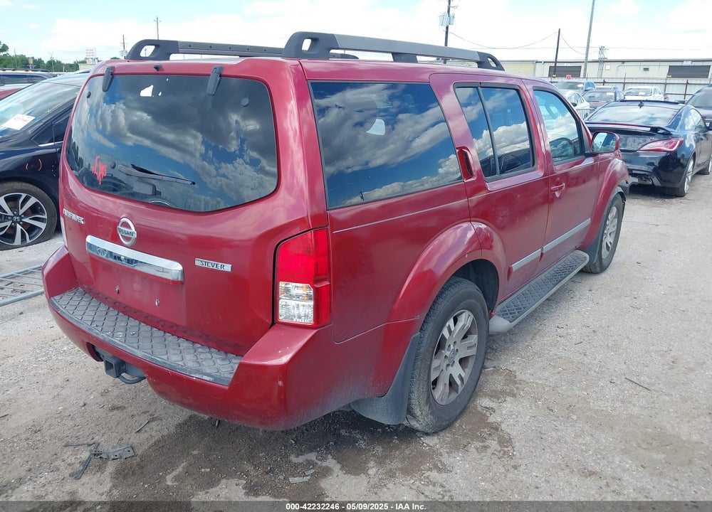 2011 NISSAN PATHFINDER VIN: 5N1AR1NN1BC610779
