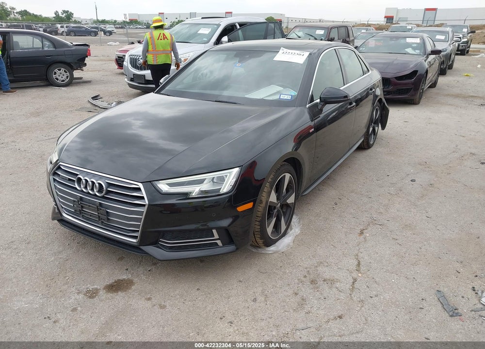 2017 AUDI A4 VIN: WAUENAF49HN006320