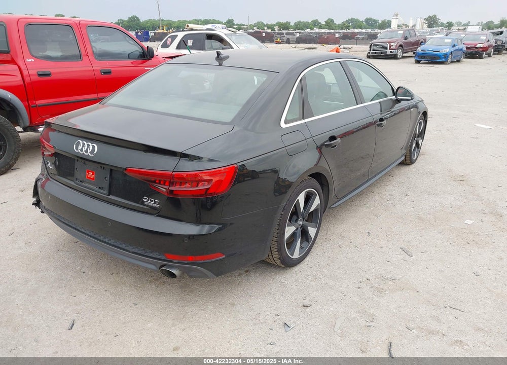 2017 AUDI A4 VIN: WAUENAF49HN006320