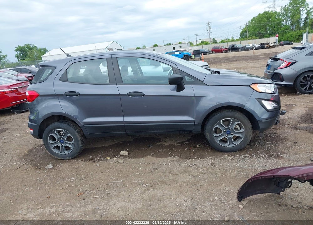2022 FORD ECOSPORT S VIN: MAJ6S3FLXNC460253