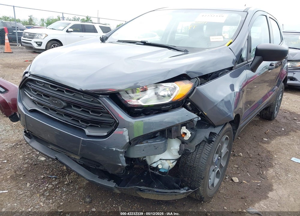 2022 FORD ECOSPORT S VIN: MAJ6S3FLXNC460253
