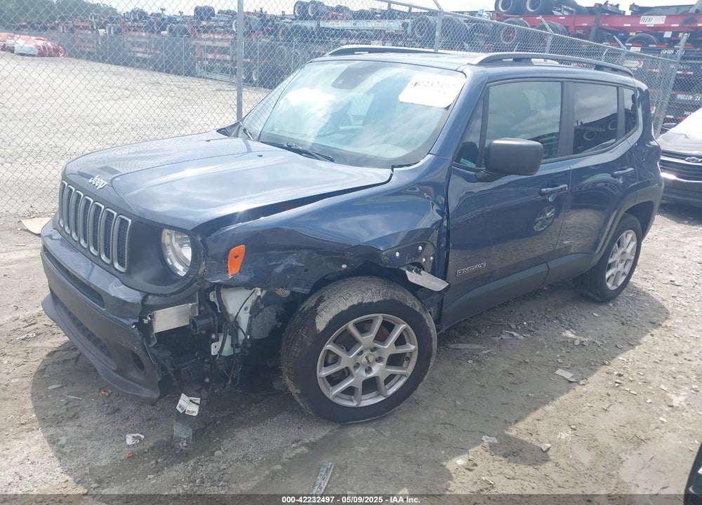 2022 JEEP RENEGADE VIN: ZACNJDB18NPN54725