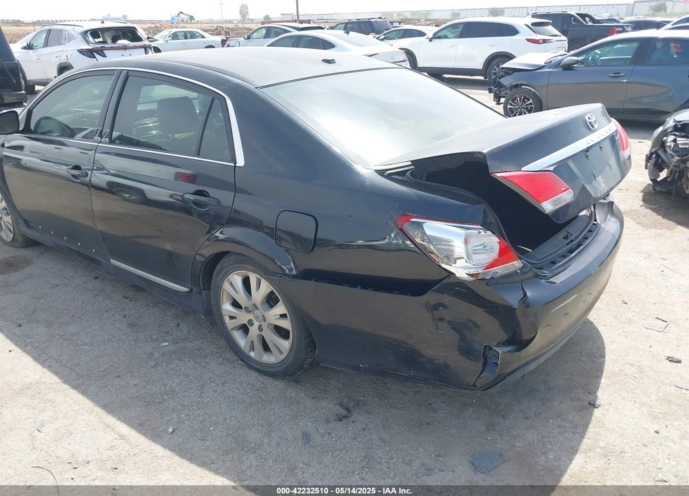 2011 TOYOTA AVALON VIN: 4T1BK3DB1BU426657