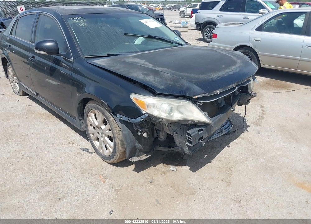 2011 TOYOTA AVALON VIN: 4T1BK3DB1BU426657