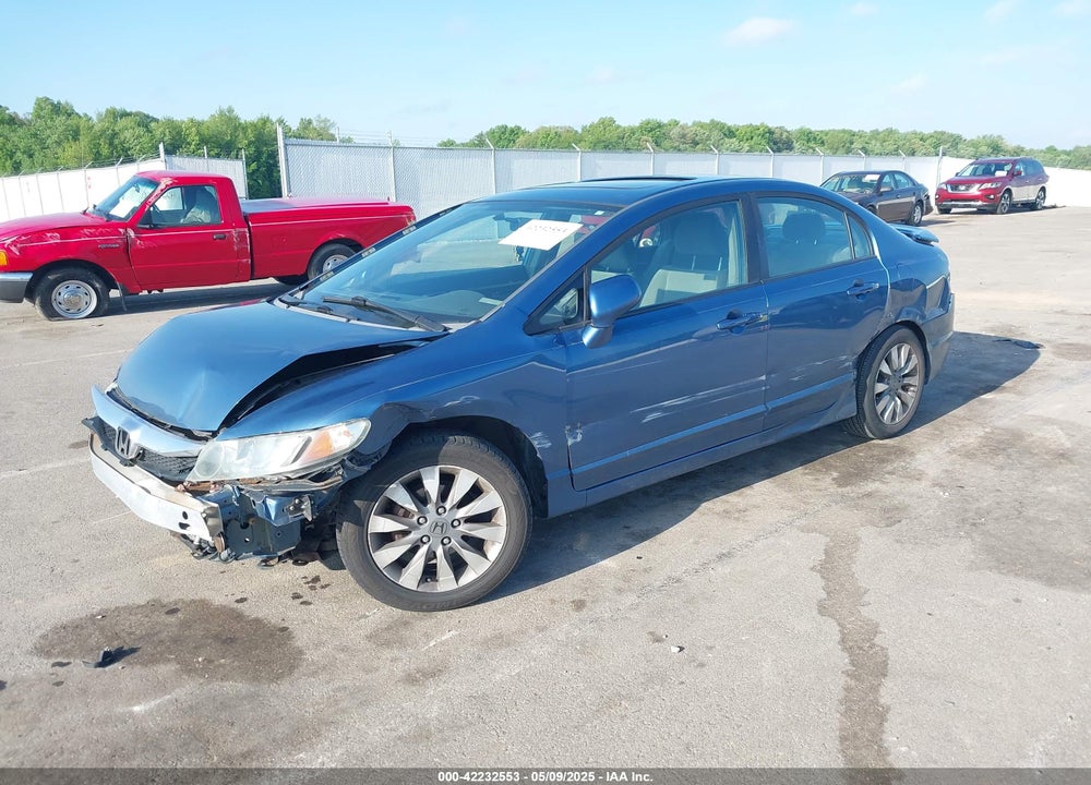 2009 HONDA CIVIC EX VIN: 19XFA16819E000832