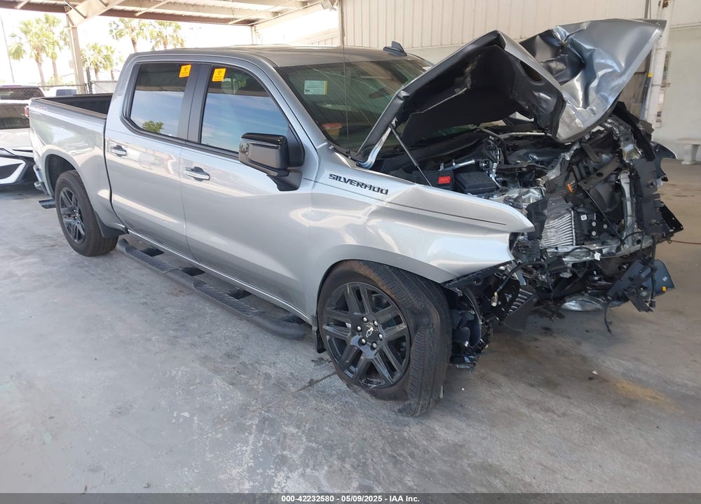2024 CHEVROLET SILVERADO 1500 4WD SHORT BED RST VIN: 1GCPDEEK5RZ376681