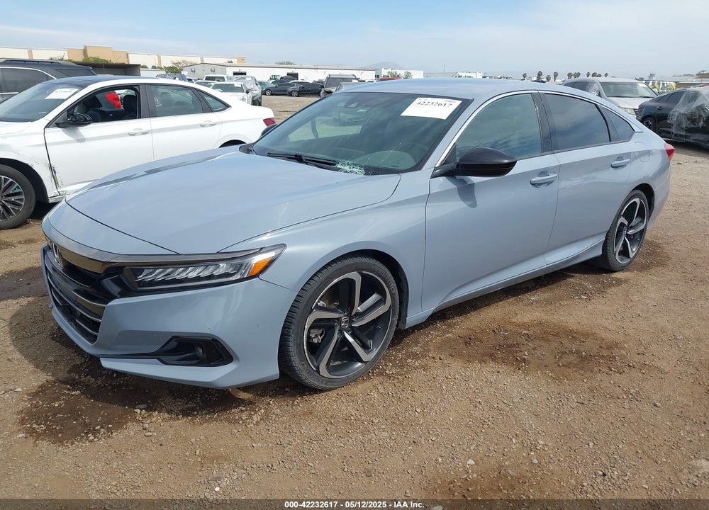 2022 HONDA ACCORD VIN: 1HGCV1F31NA018743