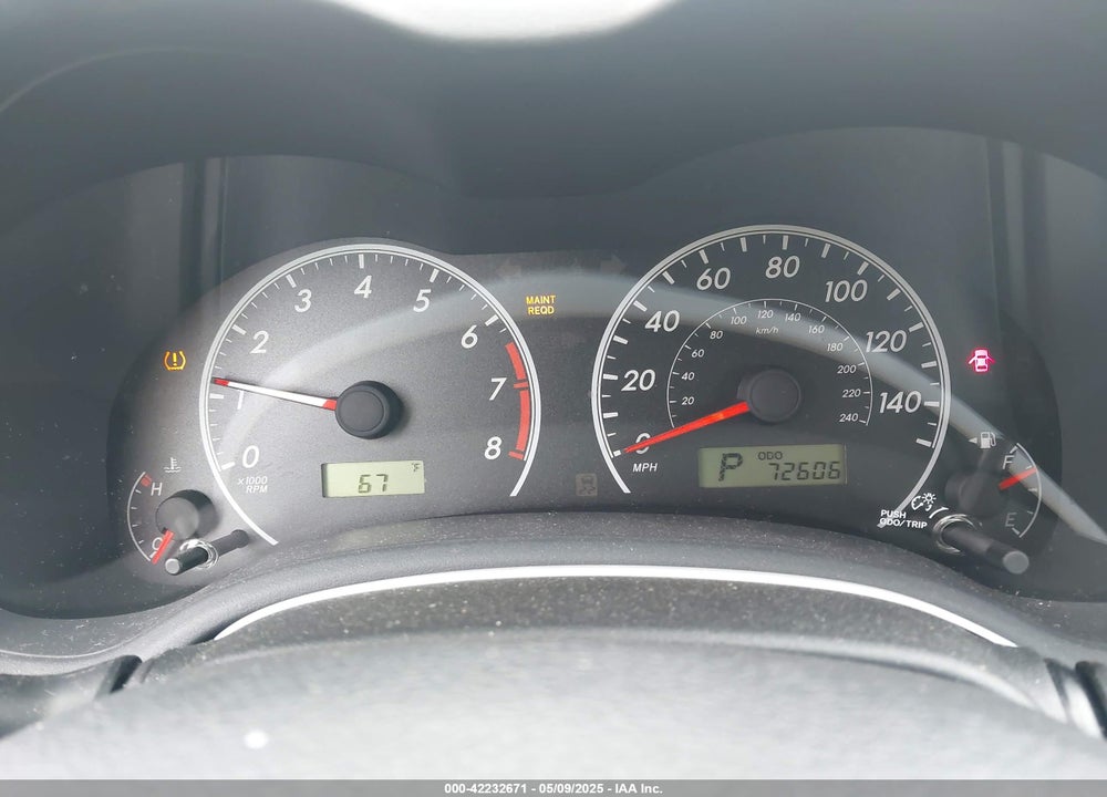 2012 TOYOTA COROLLA LE VIN: 2T1BU4EEXCC796260