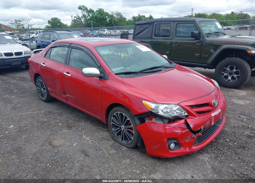 2012 TOYOTA COROLLA LE VIN: 2T1BU4EEXCC796260