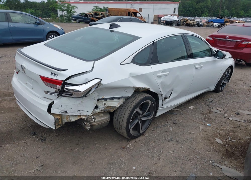 2022 HONDA ACCORD SPORT VIN: 1HGCV1F34NA049470