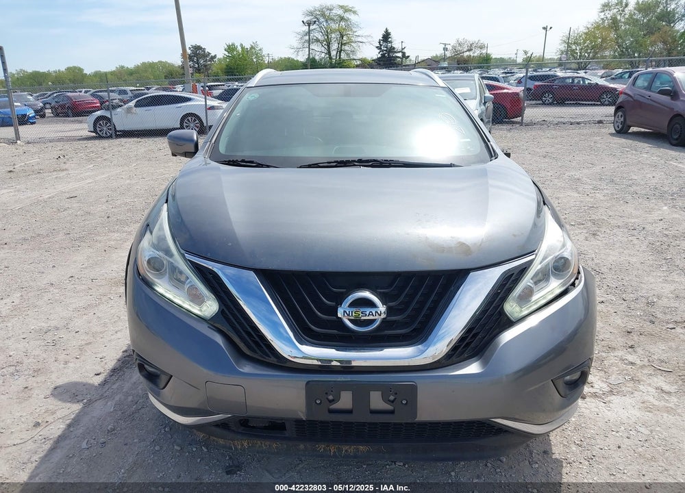2017 NISSAN MURANO VIN: 5N1AZ2MH3HN107205