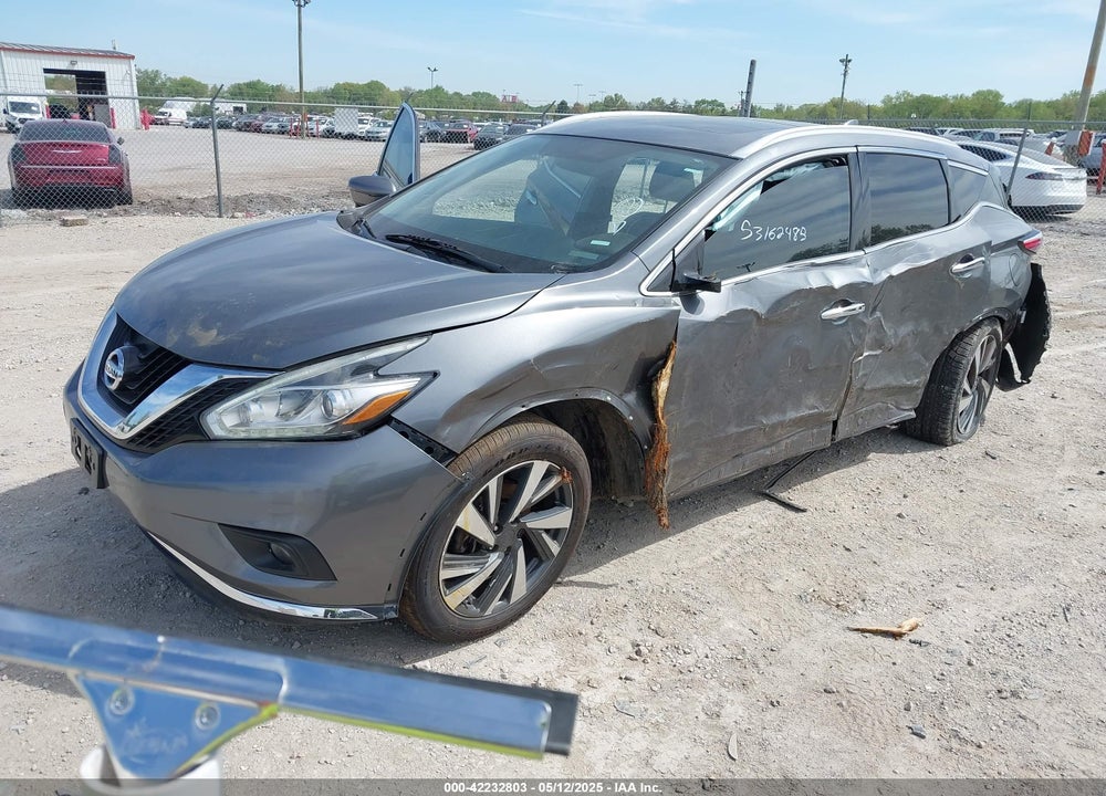 2017 NISSAN MURANO VIN: 5N1AZ2MH3HN107205