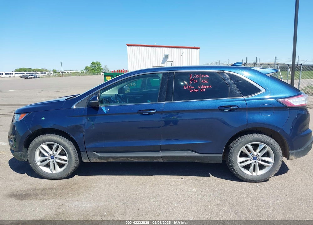 2017 FORD EDGE SEL VIN: 2FMPK4J91HBB04581