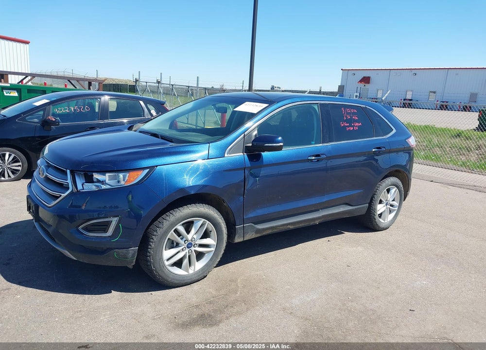 2017 FORD EDGE SEL VIN: 2FMPK4J91HBB04581