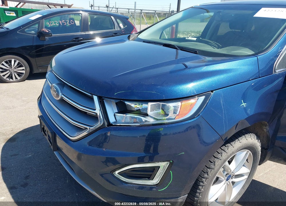 2017 FORD EDGE SEL VIN: 2FMPK4J91HBB04581