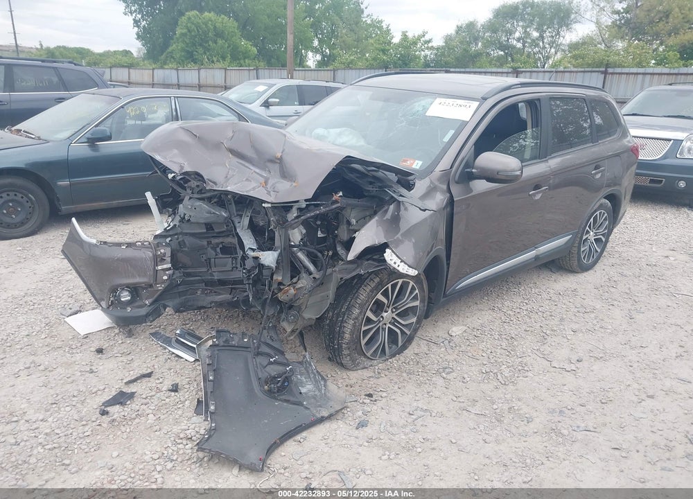 2016 MITSUBISHI OUTLANDER VIN: JA4AZ3A34GZ017940
