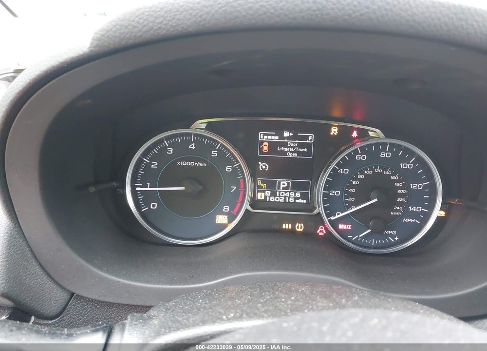 2016 SUBARU CROSSTREK VIN: JF2GPAKC9GH296995