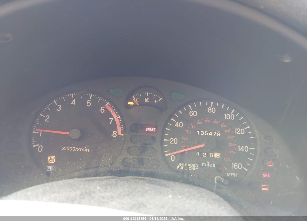 1997 MITSUBISHI 3000 GT VIN: JA3AM44H8VY006247