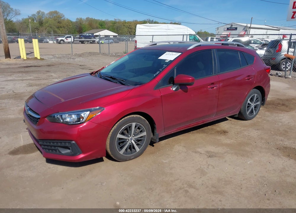 2022 SUBARU IMPREZA VIN: 4S3GTAD63N3727519