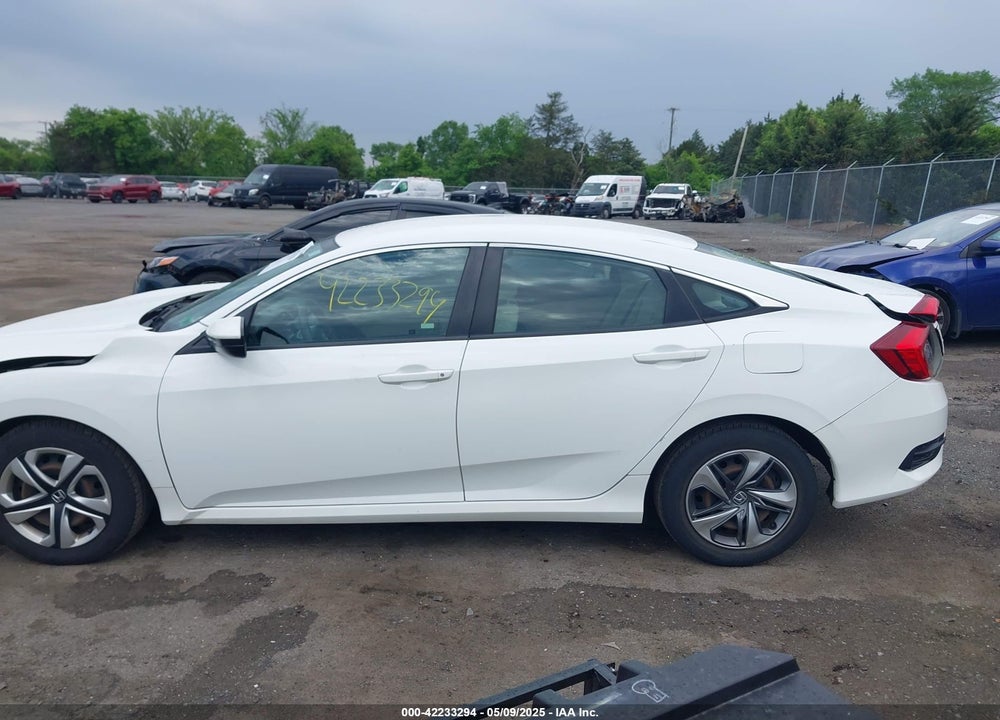 2016 HONDA CIVIC VIN: 19XFC2F59GE094333