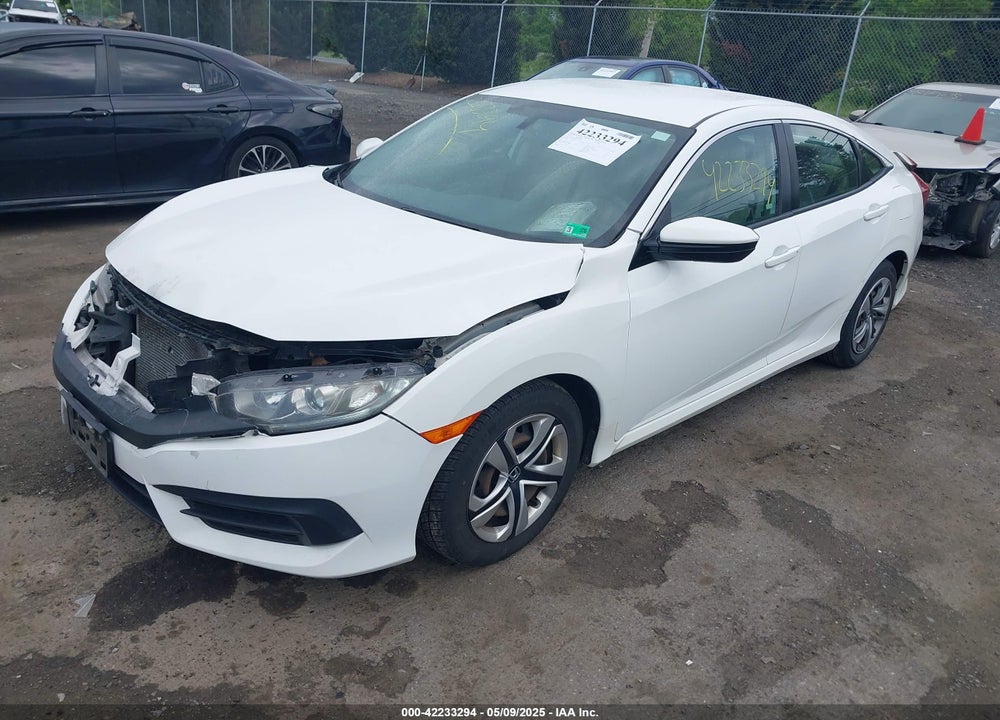 2016 HONDA CIVIC VIN: 19XFC2F59GE094333