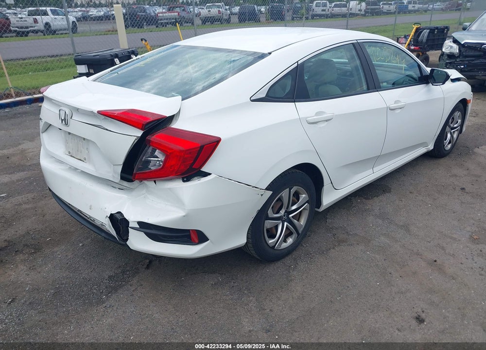 2016 HONDA CIVIC VIN: 19XFC2F59GE094333