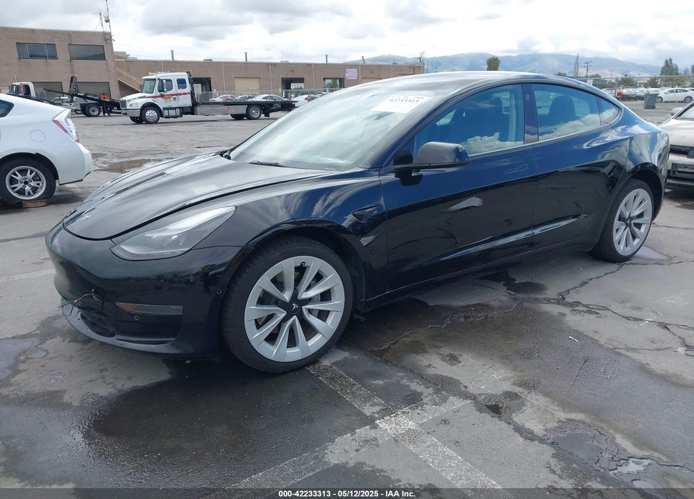 2022 TESLA MODEL 3 REAR-WHEEL DRIVE VIN: 5YJ3E1EA4NF302910