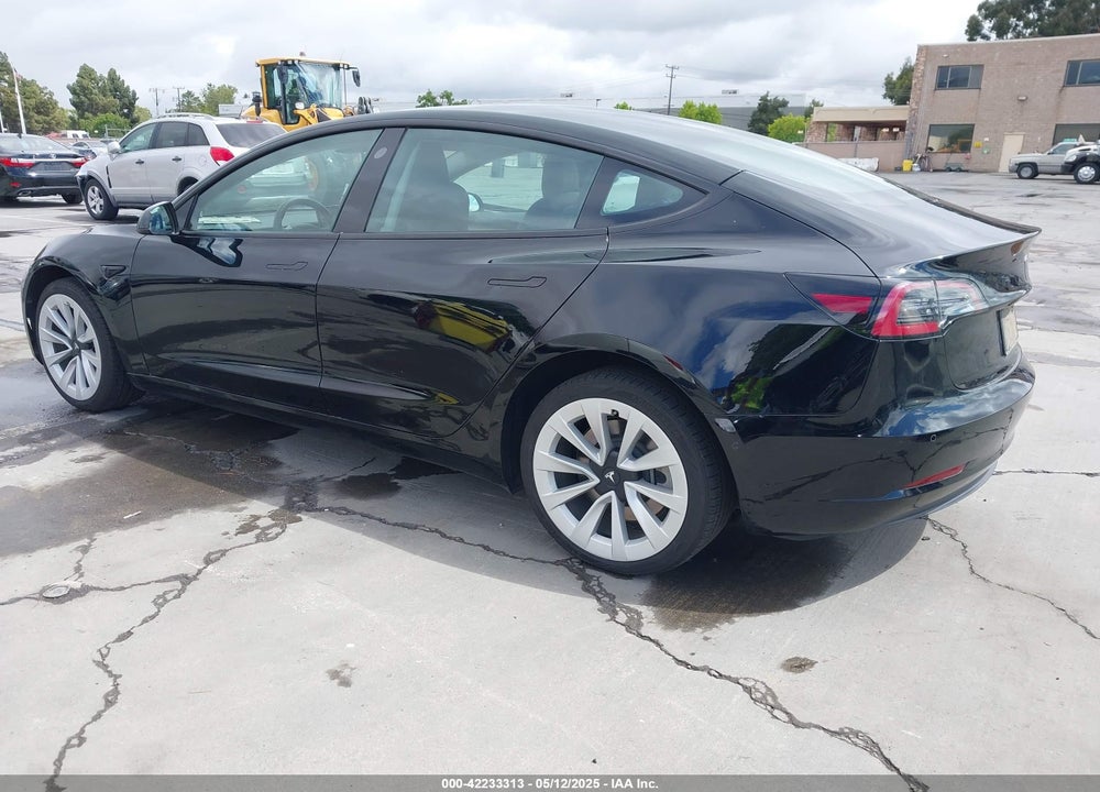 2022 TESLA MODEL 3 REAR-WHEEL DRIVE VIN: 5YJ3E1EA4NF302910