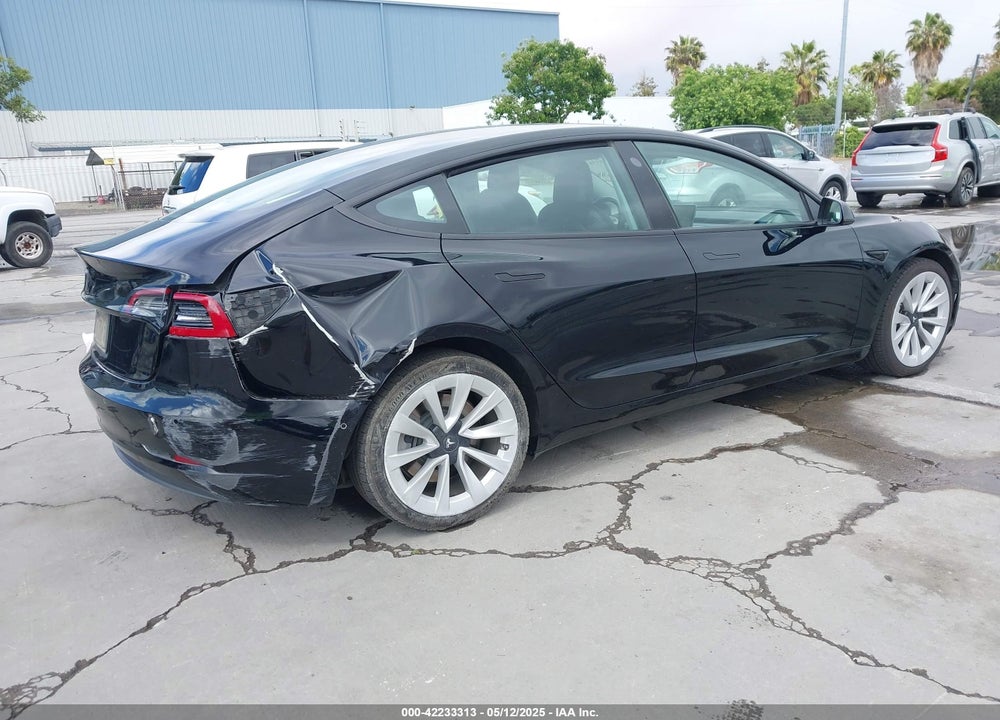 2022 TESLA MODEL 3 REAR-WHEEL DRIVE VIN: 5YJ3E1EA4NF302910